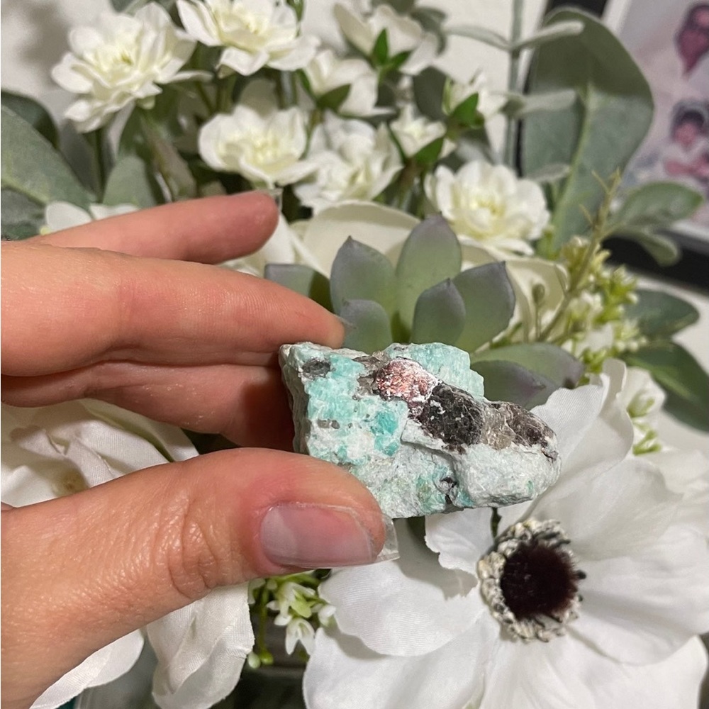 Amazonite raw crystal - Picture 3 of 7